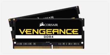 Corsair DDR4 64GB (2x32GB) Vengeance SODIMM 2666MHz CL18 černá