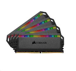Corsair DDR4 64GB (4x16GB) Dominator Platinum RGB DIMM 3200MHz CL16 černá