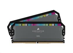 Corsair DDR5 64GB (2x32GB) Dominator Platinum RGB DIMM 5600MHz CL40 šedá