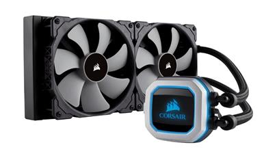 CORSAIR H115i PRO komplet vodního chlazení CPU 240mm s 2x120mm ventilátorem (pro socket 1150, 1151, 1155, 1156, 1366, 2011, 2011-
