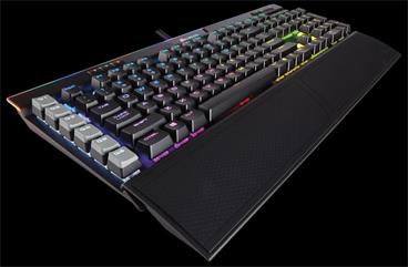 Corsair herní klávesnice K95 RGB PLATINUM - Cherry MX Speed- černá