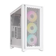 CORSAIR iCUE 4000D RGB AIRFLOW/Midi Tower/Transpar./Bílá