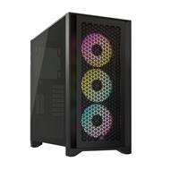 CORSAIR iCUE 4000D RGB AIRFLOW/Midi Tower/Transpar./Černá