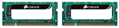 CORSAIR MAC/APPLE 8GB (2x4GB) SO-DIMM DDR3 1066MHz 7-7-7-20 (kit 2x4GB =8GB, 204pin)