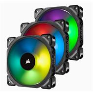 CORSAIR ML120 PRO RGB LED 120mm PWM Premium Magnetic Levitation Fan (3 pack) - 120x25mm (3 ks v balení, a Lighting Node PRO)