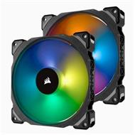 CORSAIR ML140 PRO RGB LED 140mm PWM Premium Magnetic Levitation Fan (2 pack) - 140x25mm (2 ks v balení, a Lighting Node PRO)