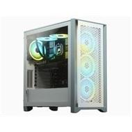 Corsair PC skříň 4000D Airflow Tempered Glass Mid-Tower White