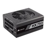 Corsair PC zdroj 750W HX750, 80 PLUS Platinum, 135mm ventilátor, modulární