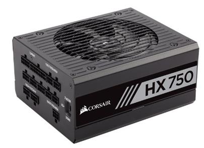 Corsair PC zdroj 750W HX750, 80 PLUS Platinum, 135mm ventilátor, modulární
