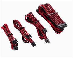 Corsair Premium Individually Sleeved DC Cable Starter Kit, Type 4 (Generation 4), Červená/Černá