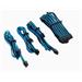 Corsair Premium Individually Sleeved DC Cable Starter Kit, Type 4 (Generation 4), Modrá/Černá
