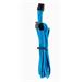 Corsair Premium Individually Sleeved PCIe cable, Type 4 (Generation 4), blue