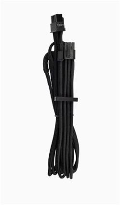 Corsair Premium Individually Sleeved PCIe cable, Type 4 (Generation 4), Černá