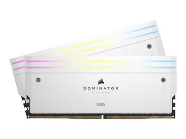 CORSAIR RAM Dominator Titanium RGB - 32 GB (2 x 16 GB Kit) - DDR5 6000 DIMM CL30