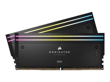 CORSAIR RAM Dominator Titanium RGB - 32 GB (2 x 16 GB Kit) - DDR5 7200 DIMM CL34