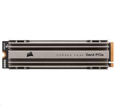Corsair SSD 4TB MP600 CORE NVMe PCIe M.2 Gen4 3D QLC (č/z: 4950/3950MB/s; 630/580K IOPS)