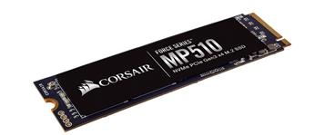 Corsair SSD 960GB Force MP510 M.2 2280 NVMe PCIe (čtení/zápis: 3480/3000MB/s; 610/570K IOPS)