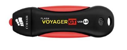 CORSAIR VoyagerGT 256GB USB3 flash drive (86x27mm, max 230MB/s čtení, max 160MB/s zápis, vodě odolný a pogumovaný)