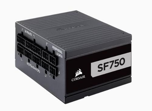 CORSAIR zdroj SF750 750W SF série (model 2019) (SFX, ventilátor 92mm, 80plus Gold certifikace)