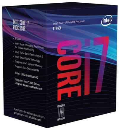 CPU INTEL Core i7-8086K (4.0GHz, 12M, LGA1151)