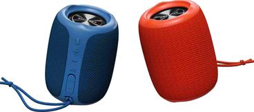 Creative repro Muvo Play Přenosný a vodotěsný Bluetooth reproduktor - oranžový
