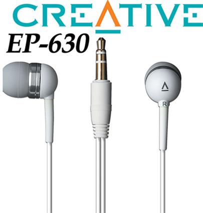 Creative sluchátka EP-630 White