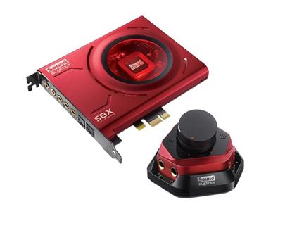 Creative Sound Blaster ZX, zvuková karta 5.1 (PCIe), 24bit, Audio control modul