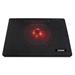 Crono CB157 - aktivní chladící podložka notebook do 15.6", červené LED podsvícení