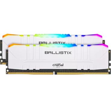 Crucial DDR4 16GB (2x8GB) Ballistix RGB DIMM 3200MHz CL16 bílá