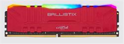 Crucial DDR4 8GB Ballistix RGB DIMM 3200Mhz C16 červená