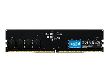 Crucial - DDR5 - modul - 32 GB - DIMM 288-pin - 4800 MHz / PC5-38400 - CL40 - 1.1 V - bez vyrovnávací paměti - bez ECC