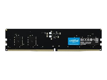 Crucial - DDR5 - modul - 8 GB - DIMM 288-pin - 4800 MHz / PC5-38400 - CL40 - 1.1 V - bez vyrovnávací paměti - bez ECC