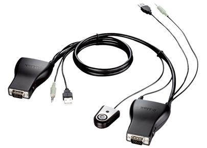 D-Link 2-Port USB KVM Switch with Audio Support