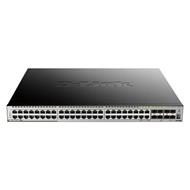 D-Link 44-port GE PoE 370W Layer 3 Stackable Managed Gigabit Switch including 4-port Combo 4-port Combo 1000BaseT/SFP 