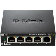 D-Link DGS-105/E 5-port 10/100/1000 Gigabit Metal Housing Desktop Switch