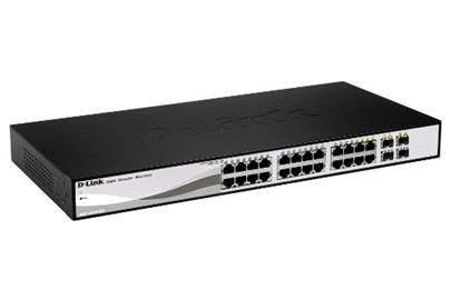 D-Link DGS-1210-28 24x 10/100/1000 Base-T port with 4 x 1000Base-T /SFP ports