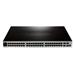 D-Link DGS-3420-52T xStack 48-port 10/100/1000 Layer 2+ Stackable Managed Gigabit Switch plus 4 10GE SFP+