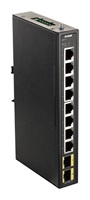 D-Link DIS-100G-10S Průmyslový Gigabit unmanaged switch, 8x GbE, 2x SFP