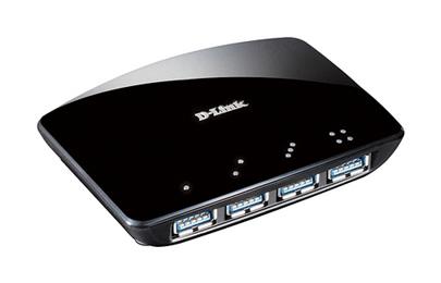 D-Link DUB-1340/E 4-Port SuperSpeed USB 3.0 Hub
