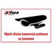 DAHUA Bezpečnostní tabulka pro kamerové systémy, bílá, 140x100mm, logo Dahua