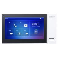 DAHUA Bytový monitor IP/ touch 7" 1024x600/ Ethernet/ PoE 802.3af/ paměť/ CZ menu/ bílý