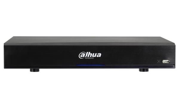 DAHUA DVR 4x HDCVI(4in1) 8Mpix/15fps + 4xIP 8Mpix, 1xSATA, 4k HDMI, 2ch face recogn, 20 AI analytik, IoT, POS, SMD+