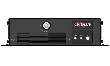Dahua mobilní DVR 4x HDCVI/AHD/TVI/PAL 2Mpix/25fps + 1x IP do 4Mpix, H265+, 2x SD slot, 2x TVout, audio