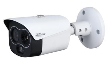 Dahua termální duální IP kamera/ termo 256x192 f=7mm(24st)/ vizuál 4Mpix 8mm(33st)/ IR30m/ detekce ohně