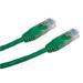 DATACOM patch cord UTP cat5e 0,25M zelený