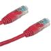 DATACOM Patch cord UTP CAT5E 10m červený