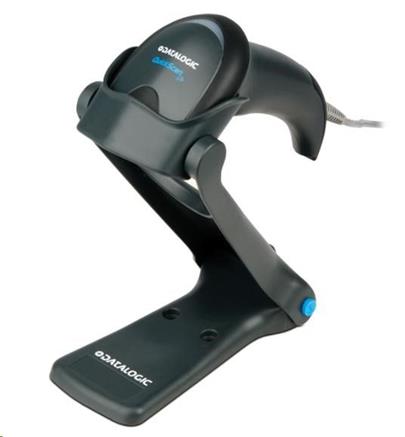 Datalogic QuickScan Lite 2D Imager, Black, USB Interface w/ USB Cable (90A052065) and Stand (STD-QW20-BK)