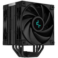 DEEPCOOL chladič AK400 Zero Dark Plus / 2x 120mm fan / 4x heatpipes / PWM / pro Intel i AMD / komplet černý