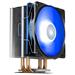 DEEPCOOL chladič CPU Gammaxx 400 V2 (BLUE) / 120 mm fan / 4x tep. trubice / modré podsvícení / Intel a AMD