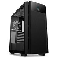 DEEPCOOL skříň CH510 MESH Digital / E-ATX / 120 mm fan / 1x USB 3.0 / 1x USB-C/ tvrzené sklo / mesh panel / černá